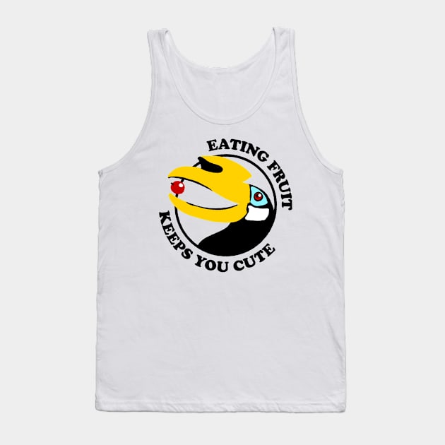 Eat Like A Bird Tank Top by Jacfruit